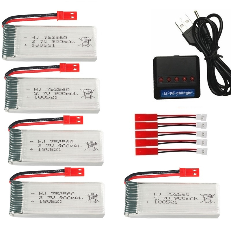 Eachine Drone E58 - JST 3.7V 900Mah Pin + Bộ