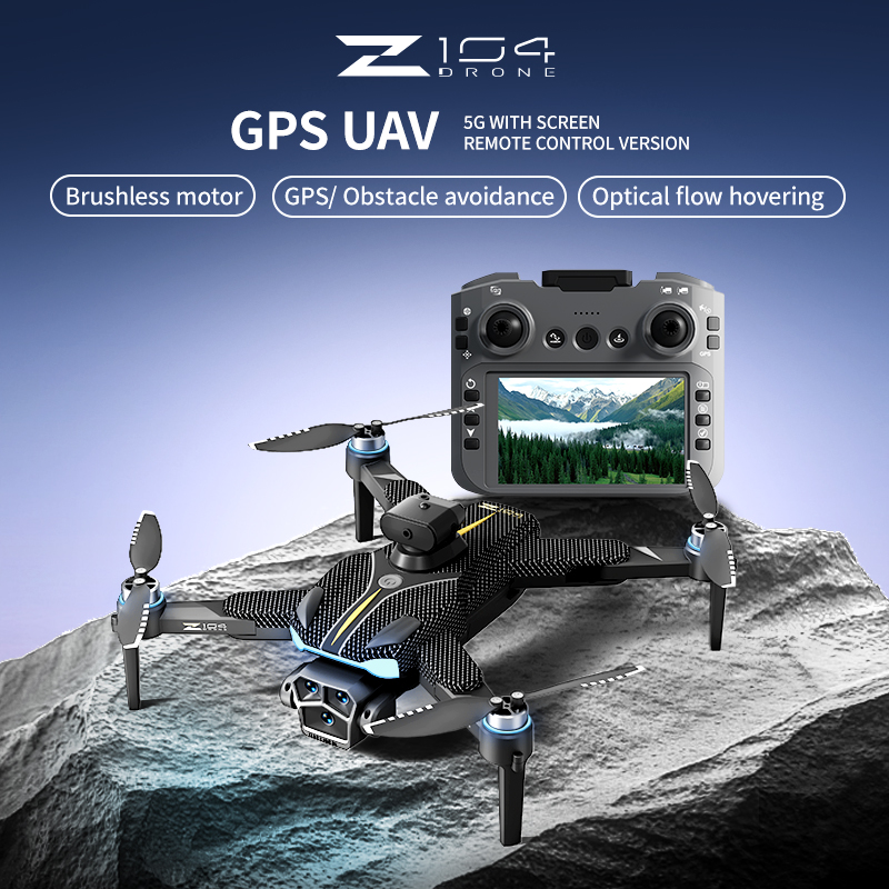 Drone Camera Wide Angle - Z104 RC Drone Wide-angle 8K HD