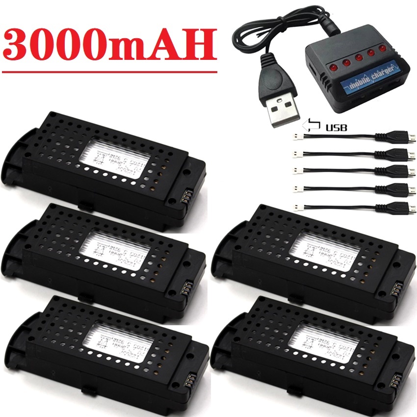 Q6 Drones Battery 3.7V 3000mAh - đánh giá và giá Eachine Drone E58