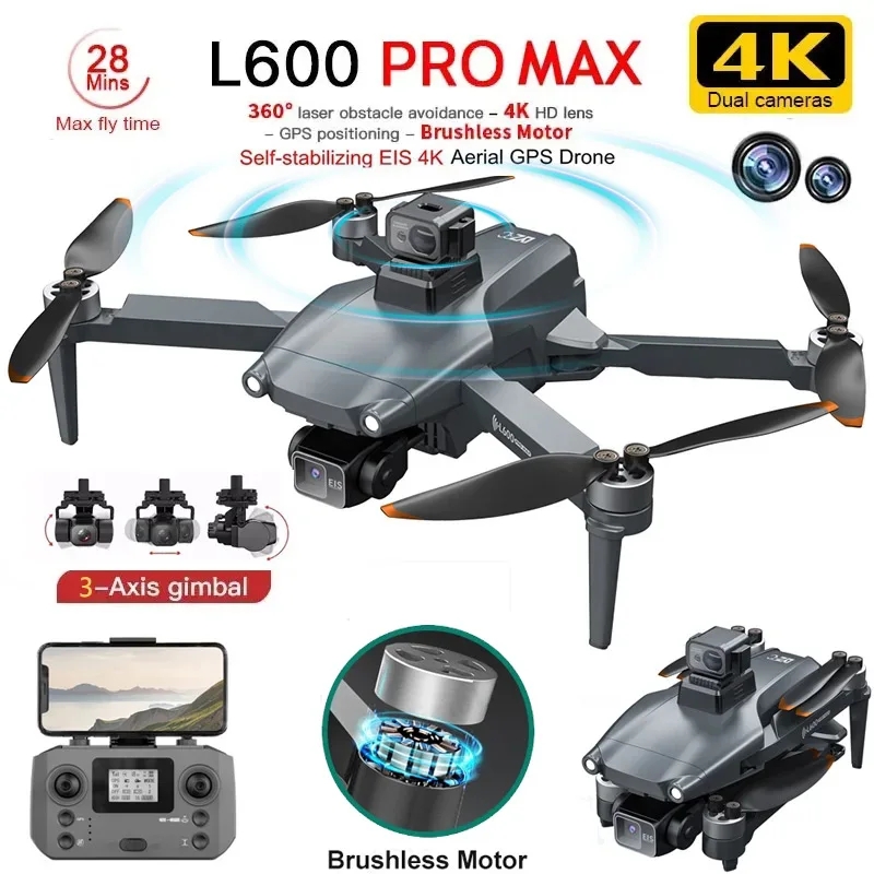 L600 PRO MAX GPS Drone Profess - đánh giá và giá Drone Camera Professional